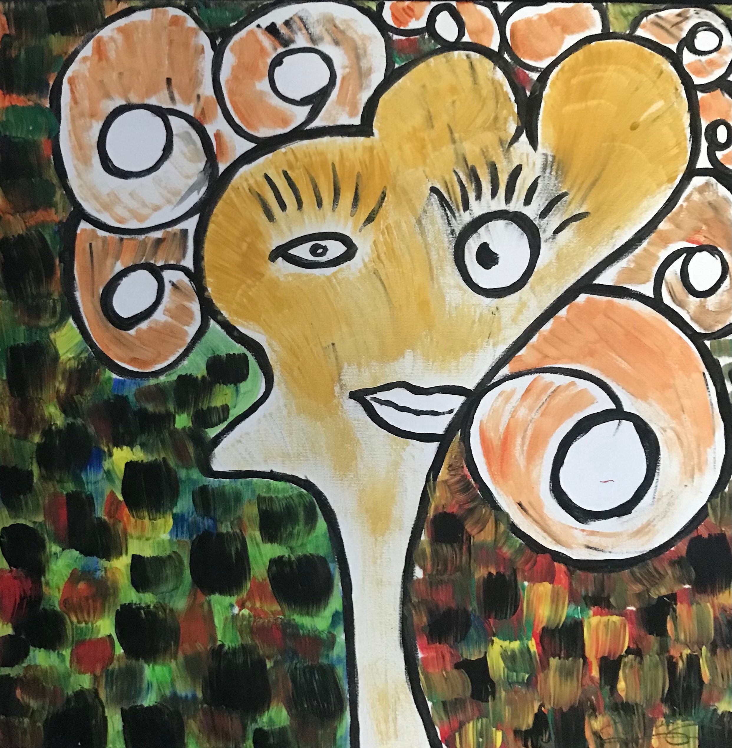 Portrait Élargissant du Charme des Années 60